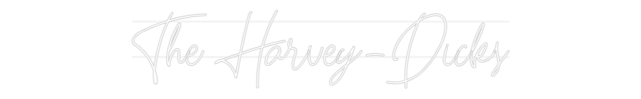 Your Custom Neon Sign The Harvey-Di...