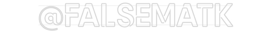 Your Custom Neon Sign @FALSEMATK