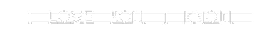 Your Custom Neon Sign I love you. I...