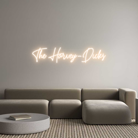 Your Custom Neon Sign The Harvey-Di...