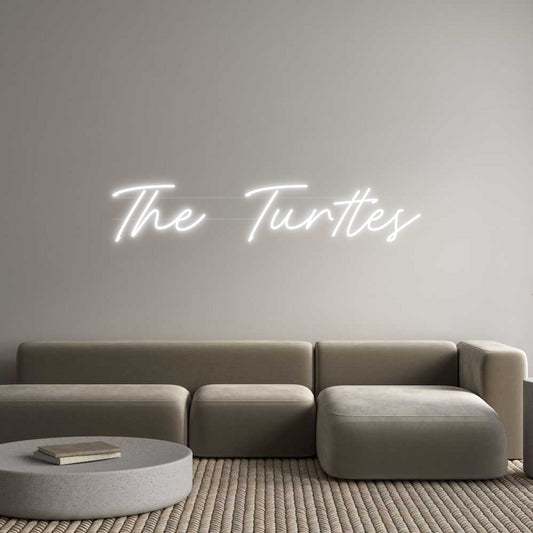 Your Custom Neon Sign The Turtles